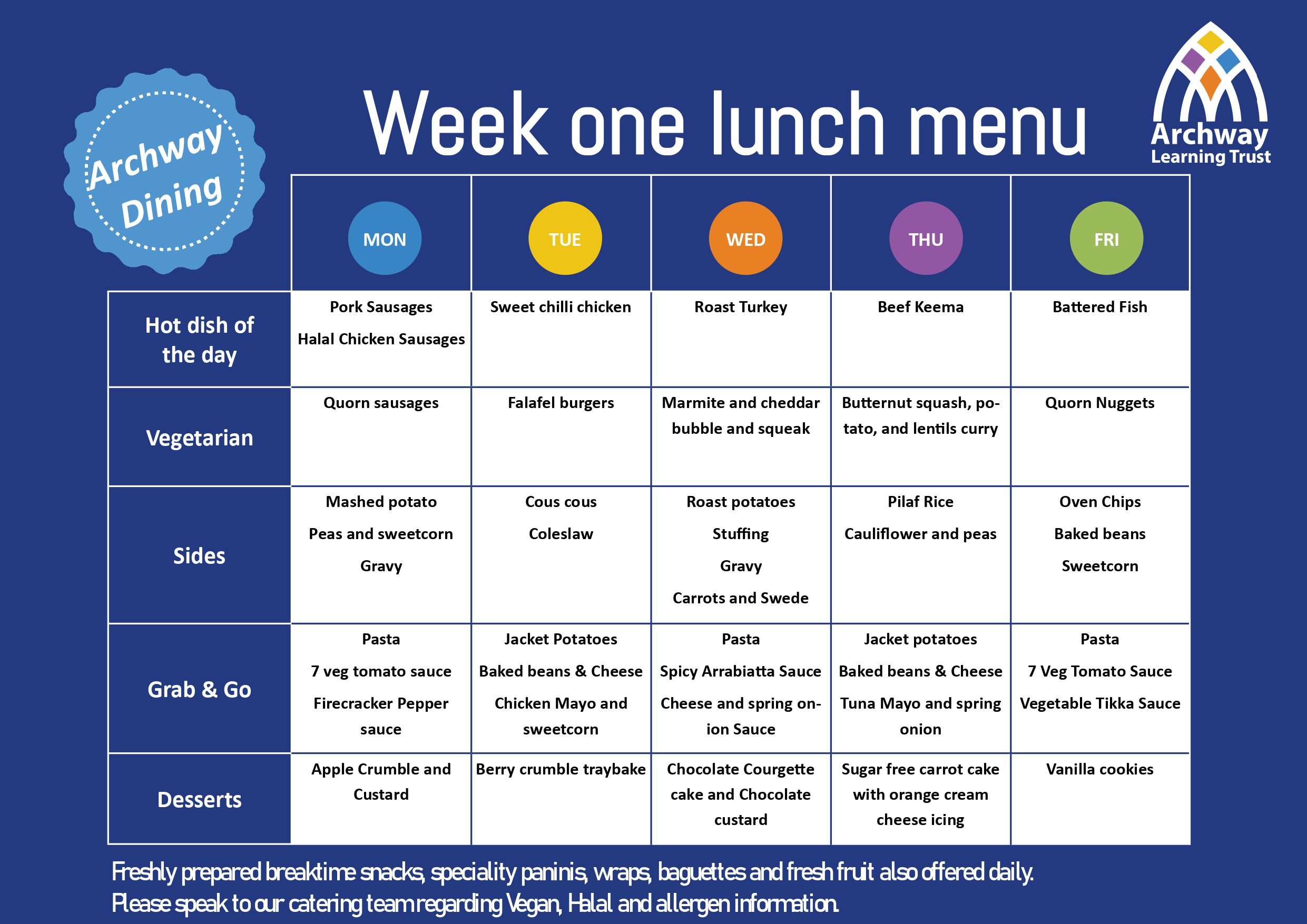 BBA MENU 1