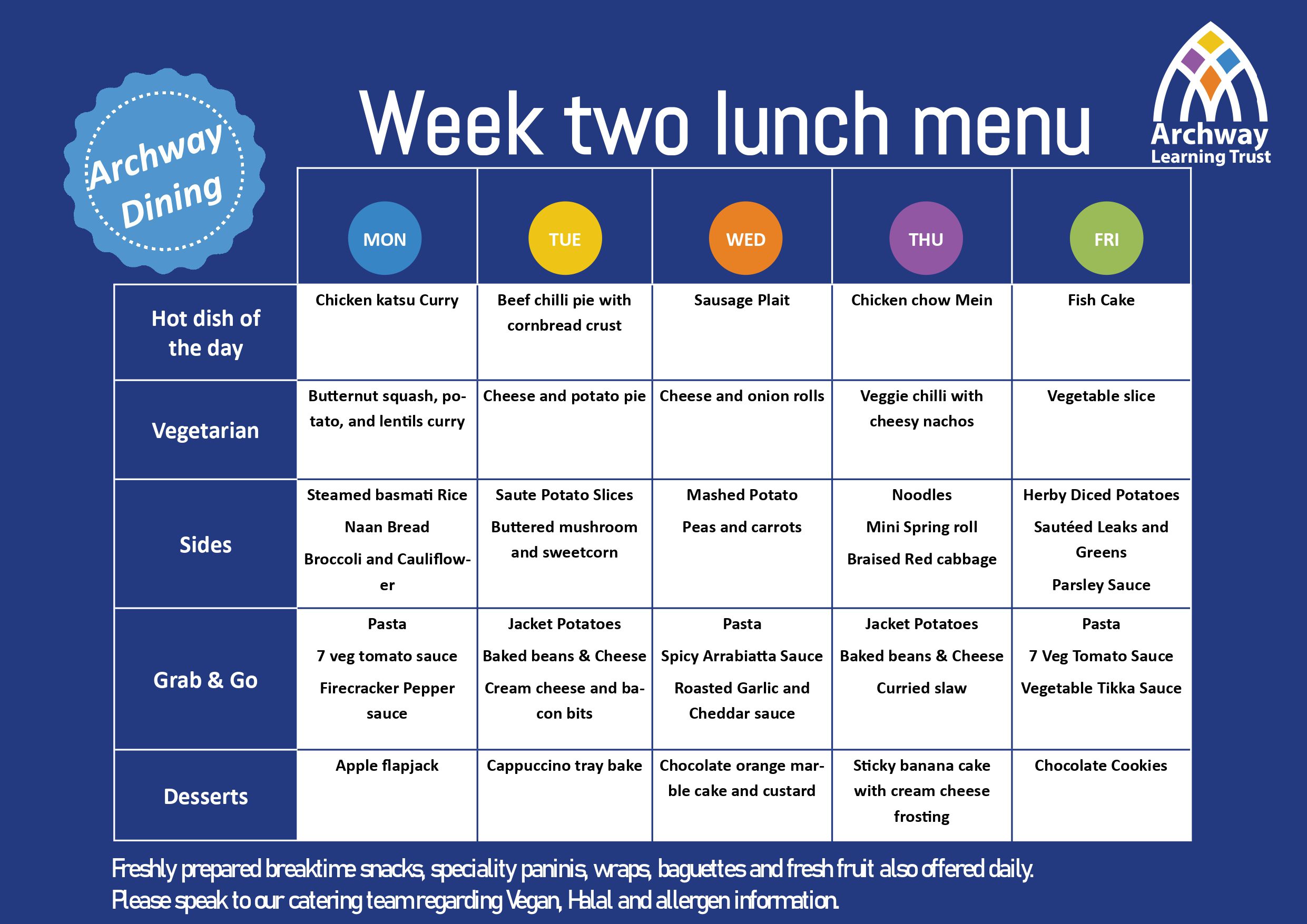 BBA MENU 2