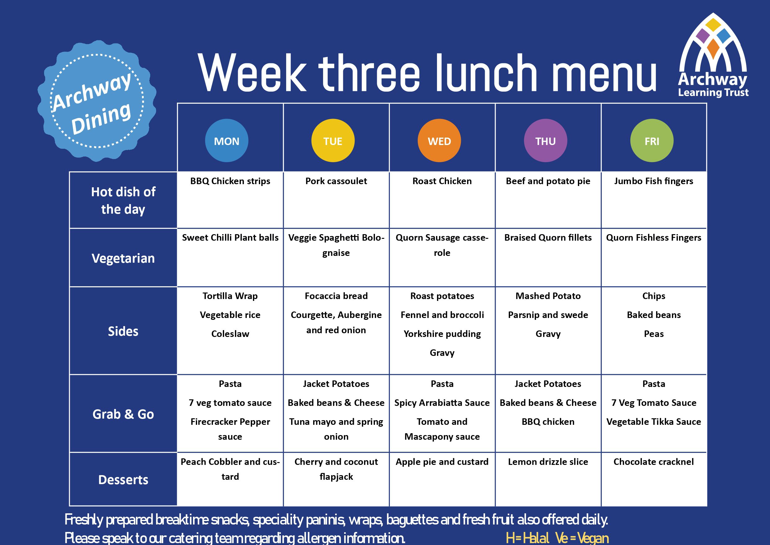 BBA MENU 3