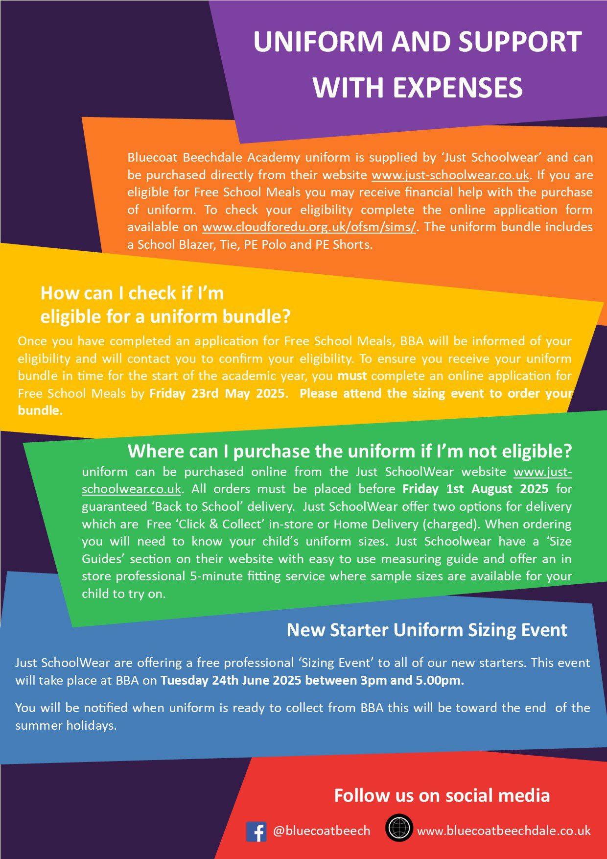 BBA 2024 Uniform Support Leaflet